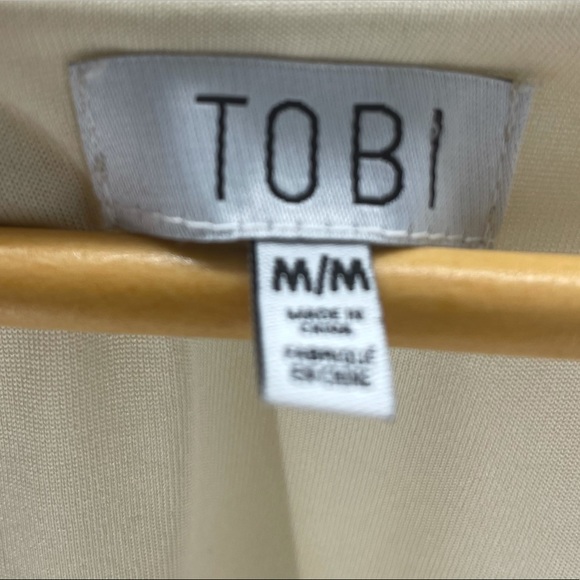 TOBI Open Sleeve Lined Mini Dress - Picture 8 of 14